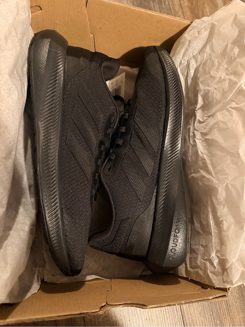 adidas Men's All-Black Athletic Sneakers